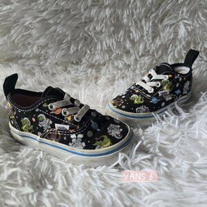 Vans Toddler Glow Cosmic Zoo Authentic Elastic Lace